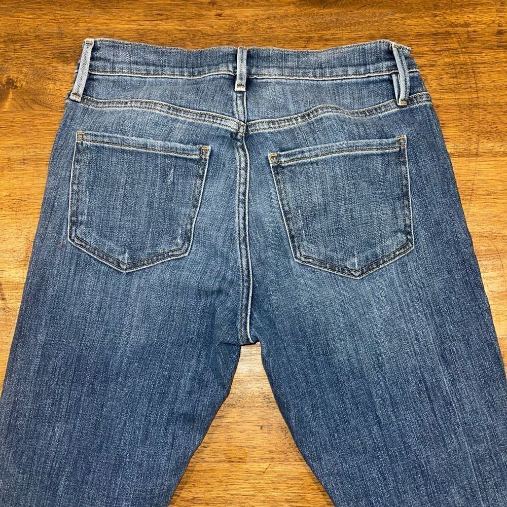 Frame Le Pixie Beau Cropped Jeans - Picture 4 of 9